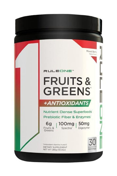 RULE ONE Fruits & Greens Superfood & Antioxidant Complex MIXED BERRY
