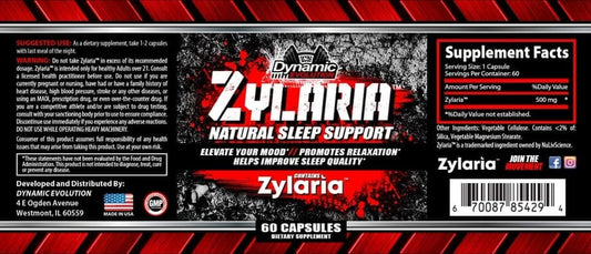 zylaria dynamic evolution sleep support